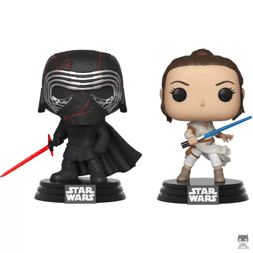 Kylo Ren Supreme Leader & Rey Funko Pop! figure (Star Wars: Episode IX, The Rise of Skywalker)