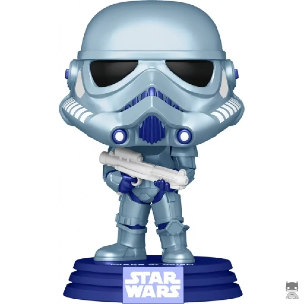 Stormtrooper (Metallic) Funko Pop! figure (Star Wars: Episode VI, Return of the Jedi)