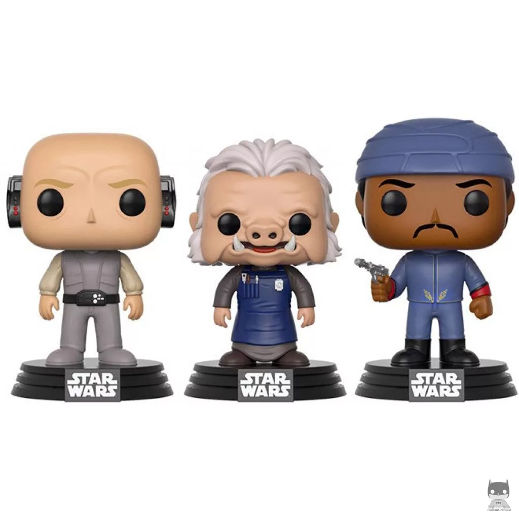 Lobot, Ugnaught & Bespin Guard Funko Pop! figure (Star Wars: Episode VII, The Force Awakens)