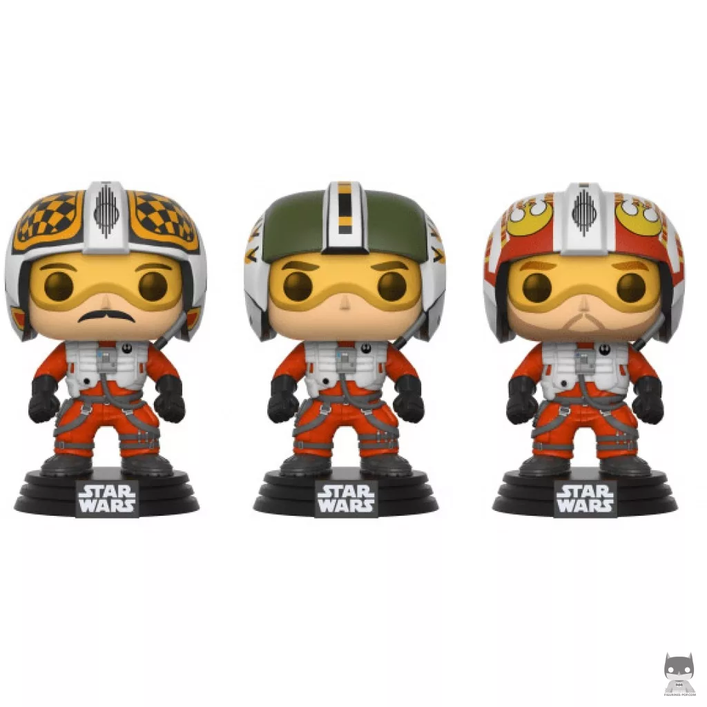 Wedge, Biggs & Porkins Funko Pop! figure (Star Wars: Episode VII, The Force Awakens)