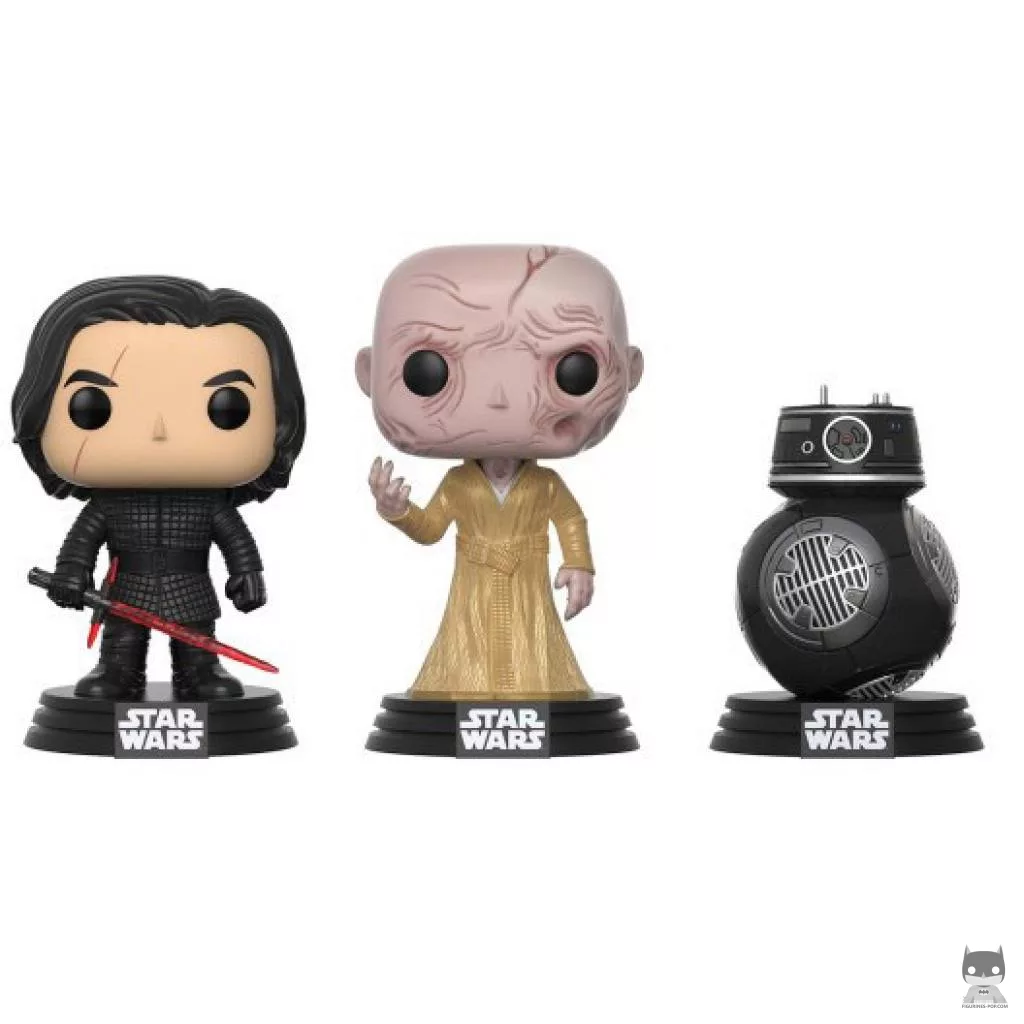 Bad Guys (Kylo Ren, Supreme Leader Snoke & BB-9E) Funko Pop! figure (Star Wars: Episode VIII, The Last Jedi)