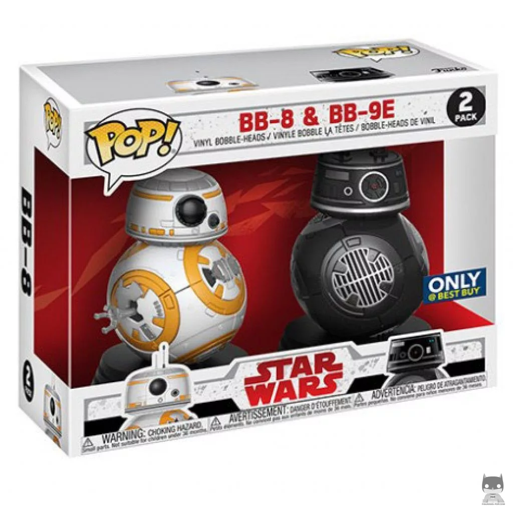 BB-8 & BB-9E Funko Pop! figure in its box