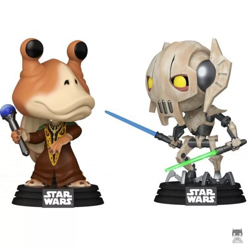 Jar Jar Binks vs General Grievous Funko Pop! figure (Star Wars: The Clone Wars)