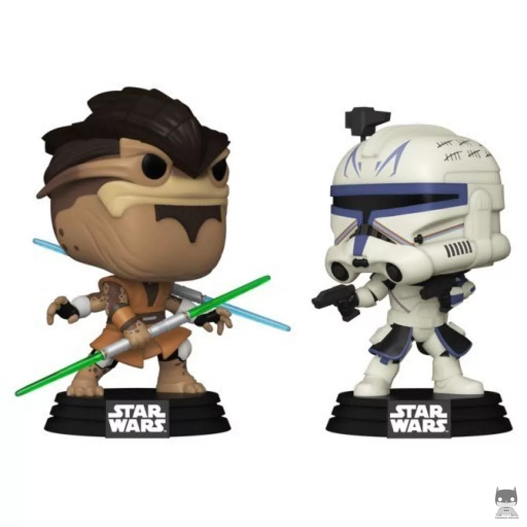 Pong Krell vs Captain Rex Funko Pop! figure (Star Wars: The Clone Wars)