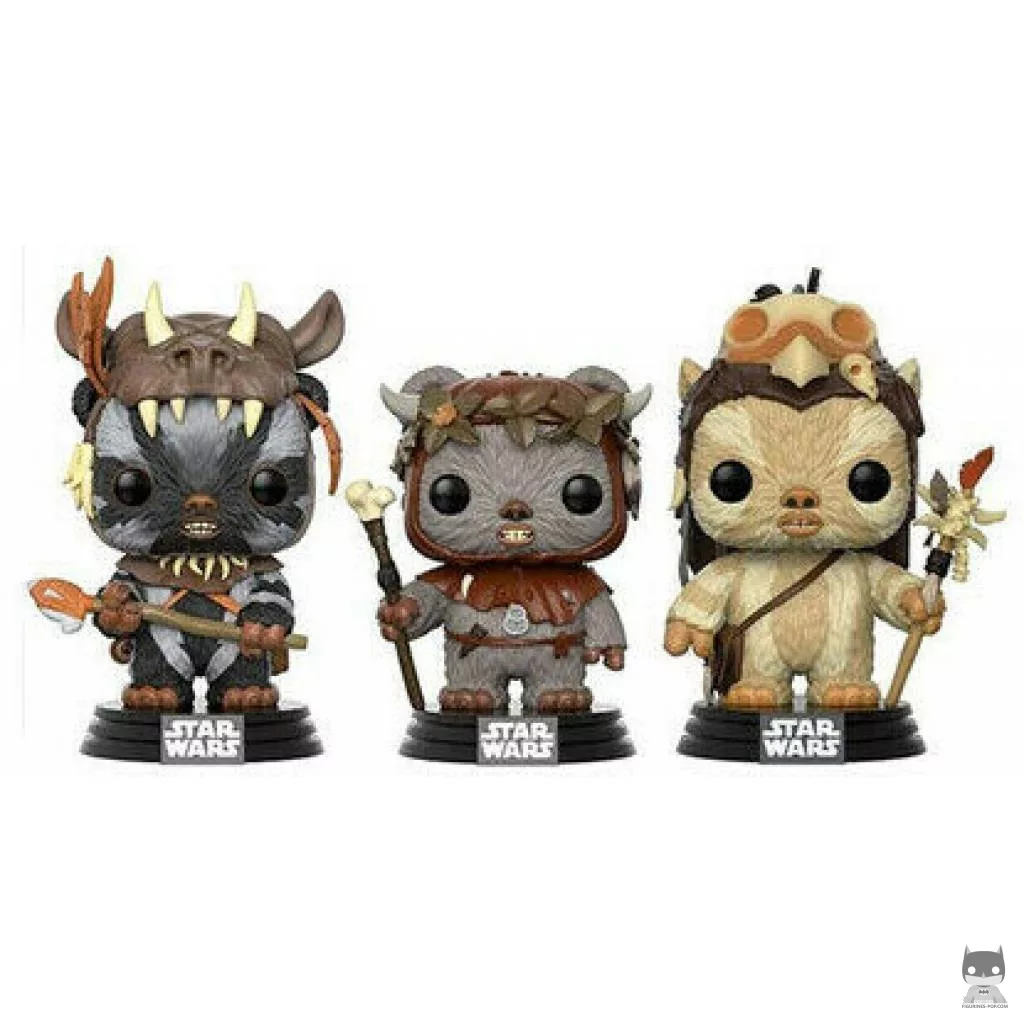 Teebo, Chief Chirpa & Logray Funko Pop! figure (Star Wars: The Clone Wars)