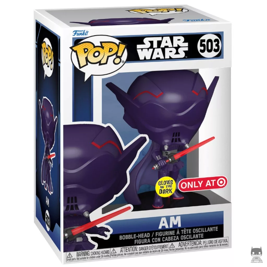 Am Funko Pop! figure in its box