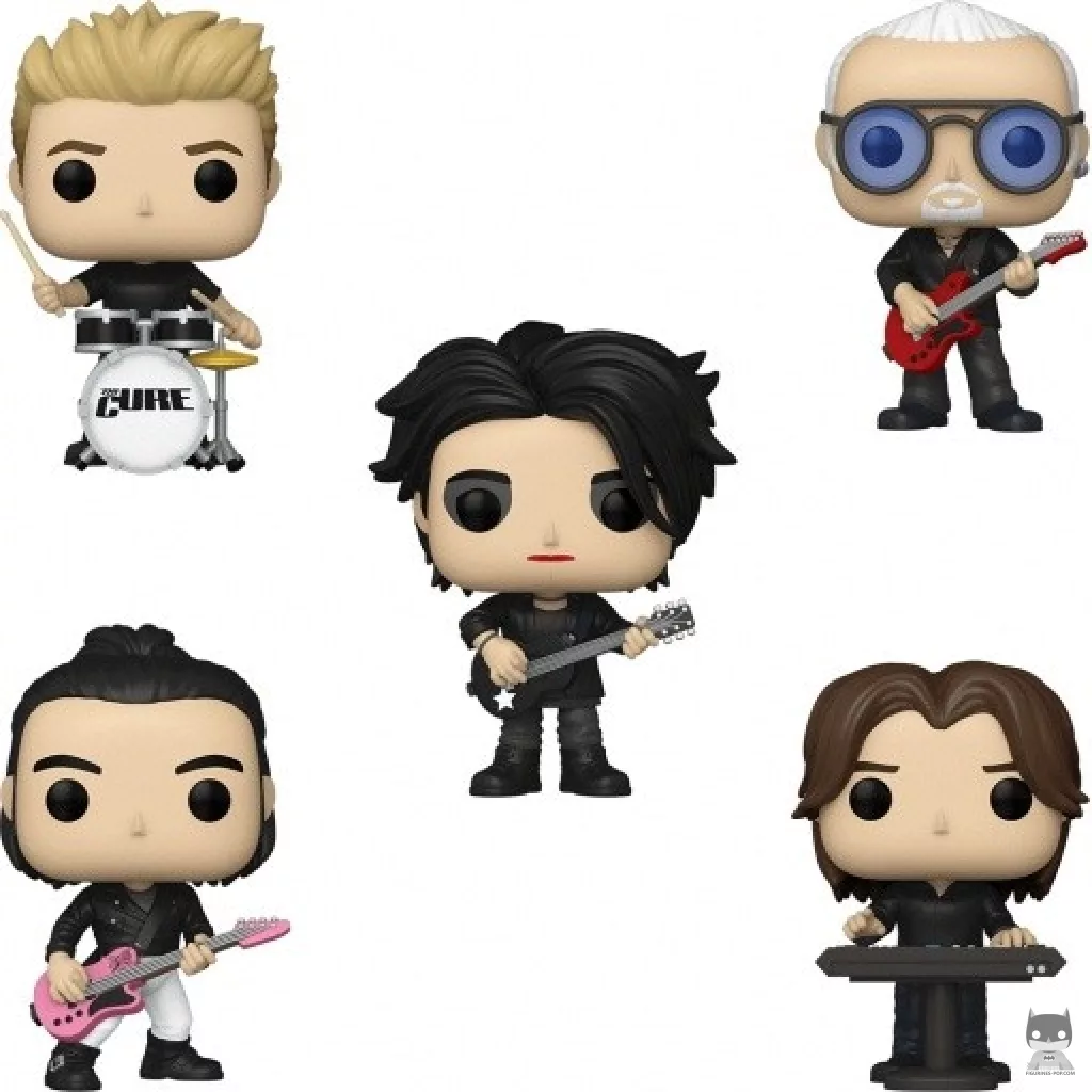 Jason Cooper, Reeves Gabrels, Robert Smith, Simon Gallup & Roger O'Donnell Funko Pop! figure (The Cure)