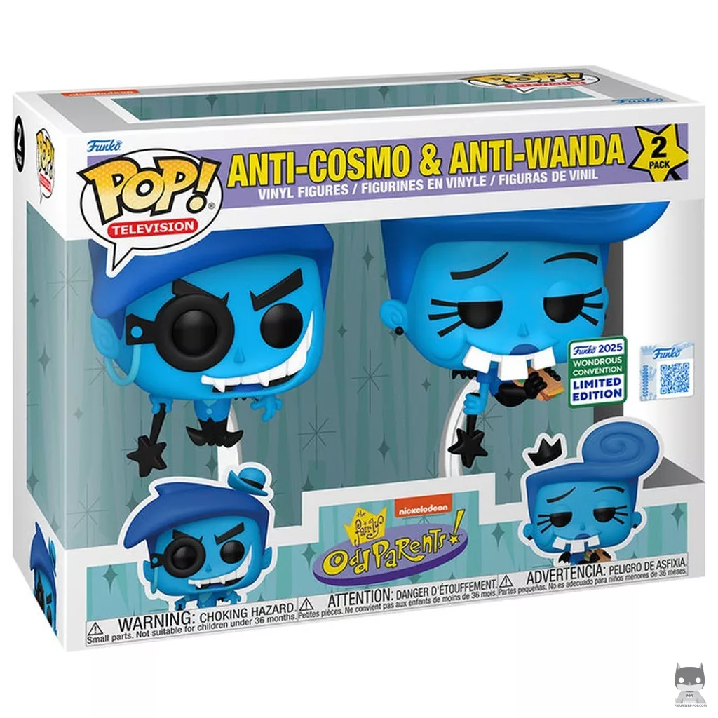 Anti-Cosmo & Anti-Wanda Funko Pop! figure in its box