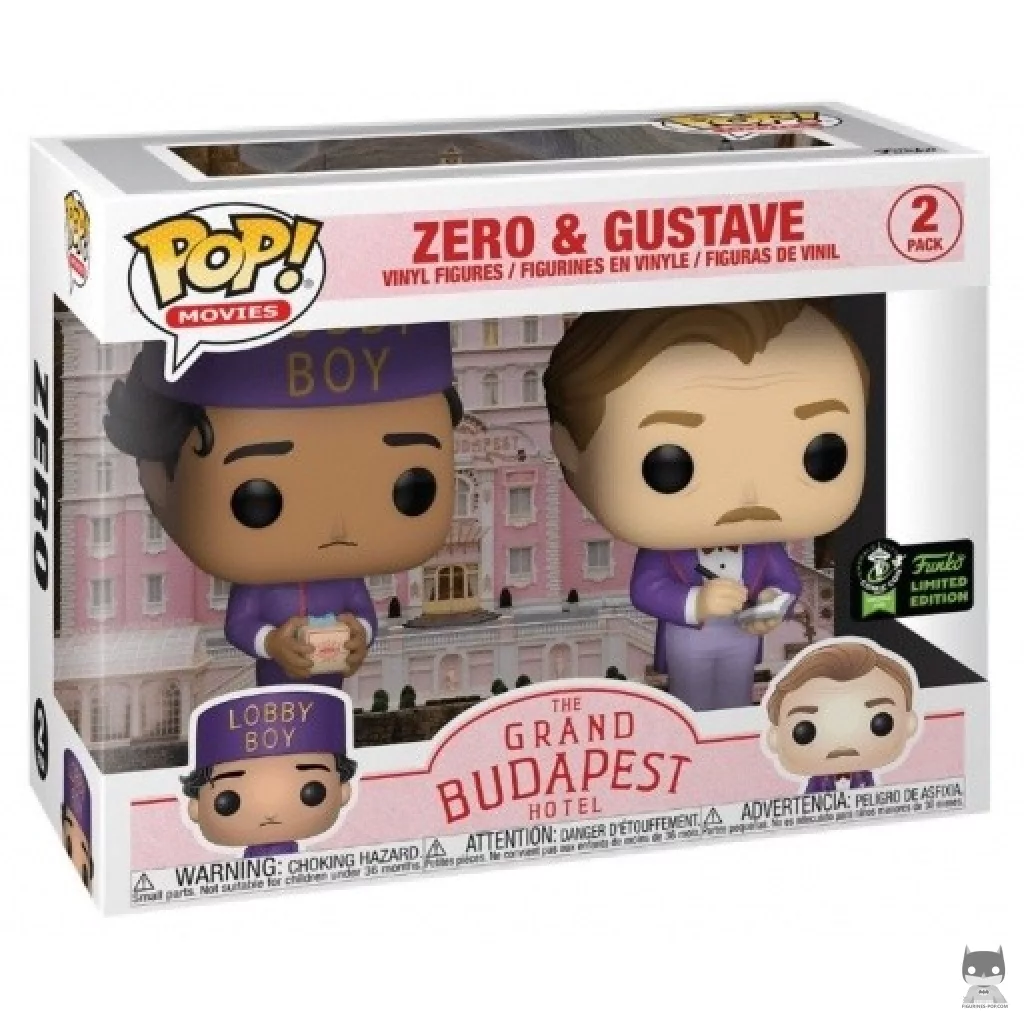 Zero & Gustave Funko Pop! figure in its box