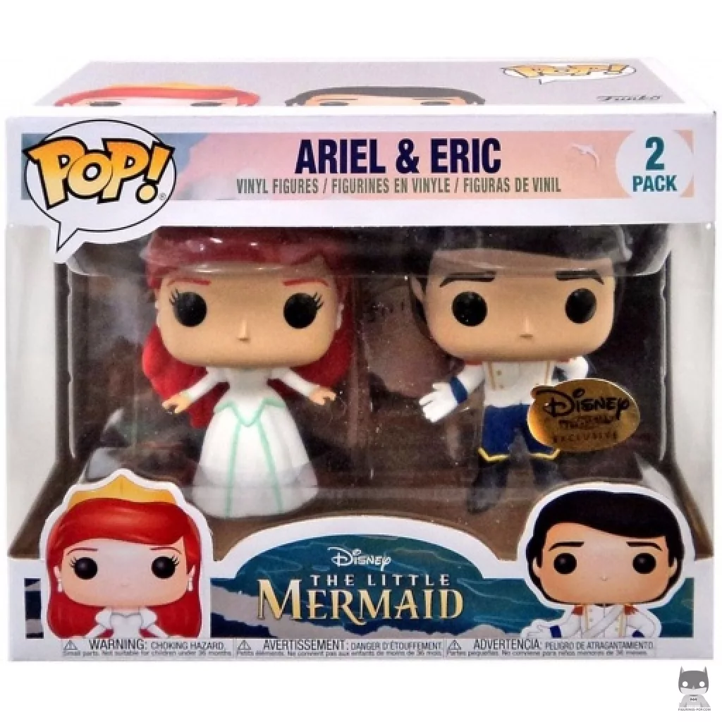 Ariel & Eric Ever After Castle Funko Pop! figure in its box