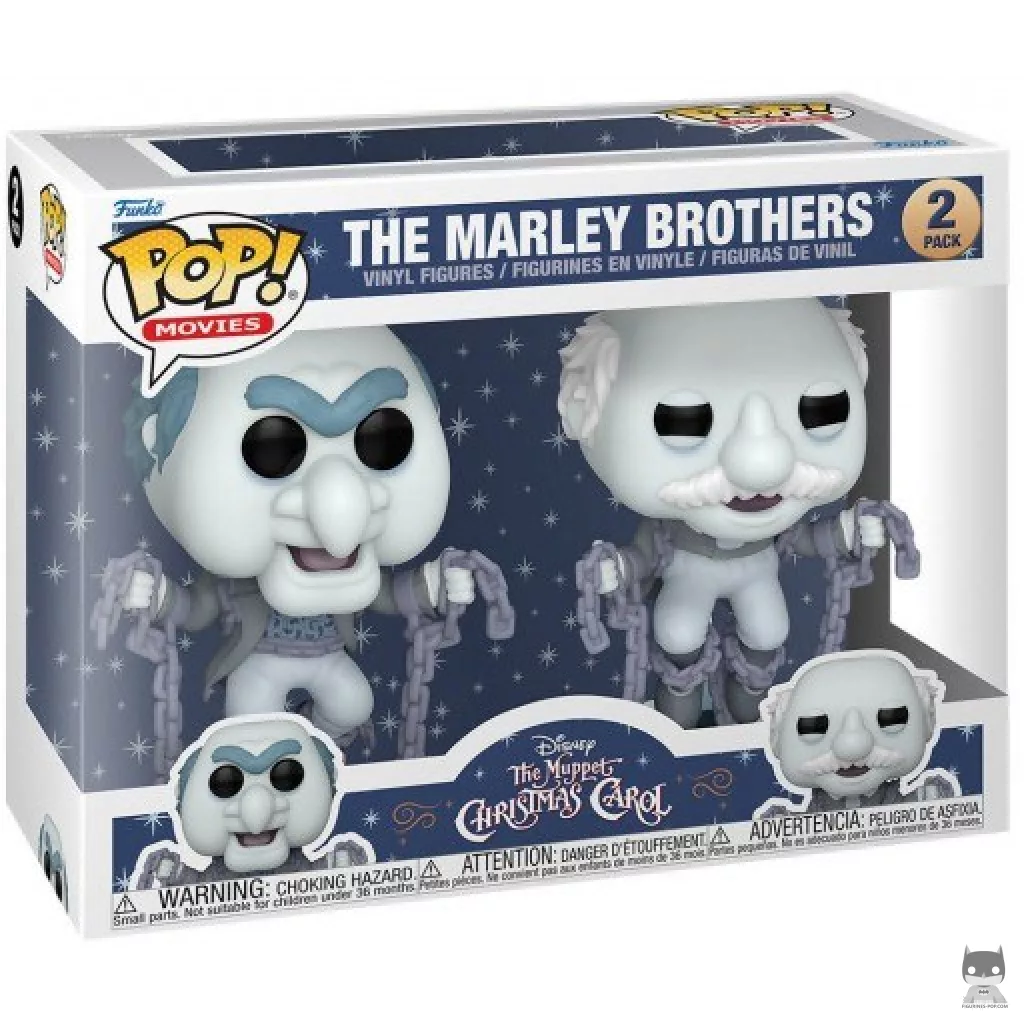 The Marley Brothers Funko Pop! figure in its box