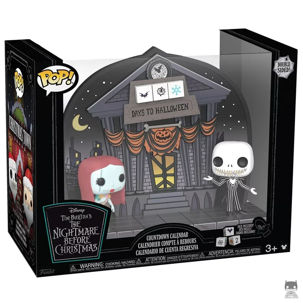 The Nightmare Before Christmas Countdown Calendar (Double-sided) Funko Pop! figure (The Nightmare Before Christmas)