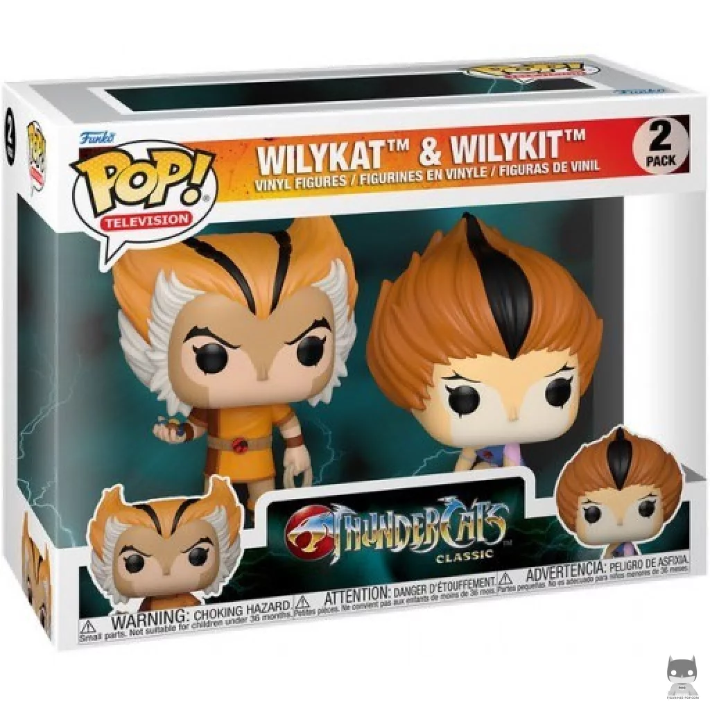 Wilykat & Wilykit Funko Pop! figure in its box