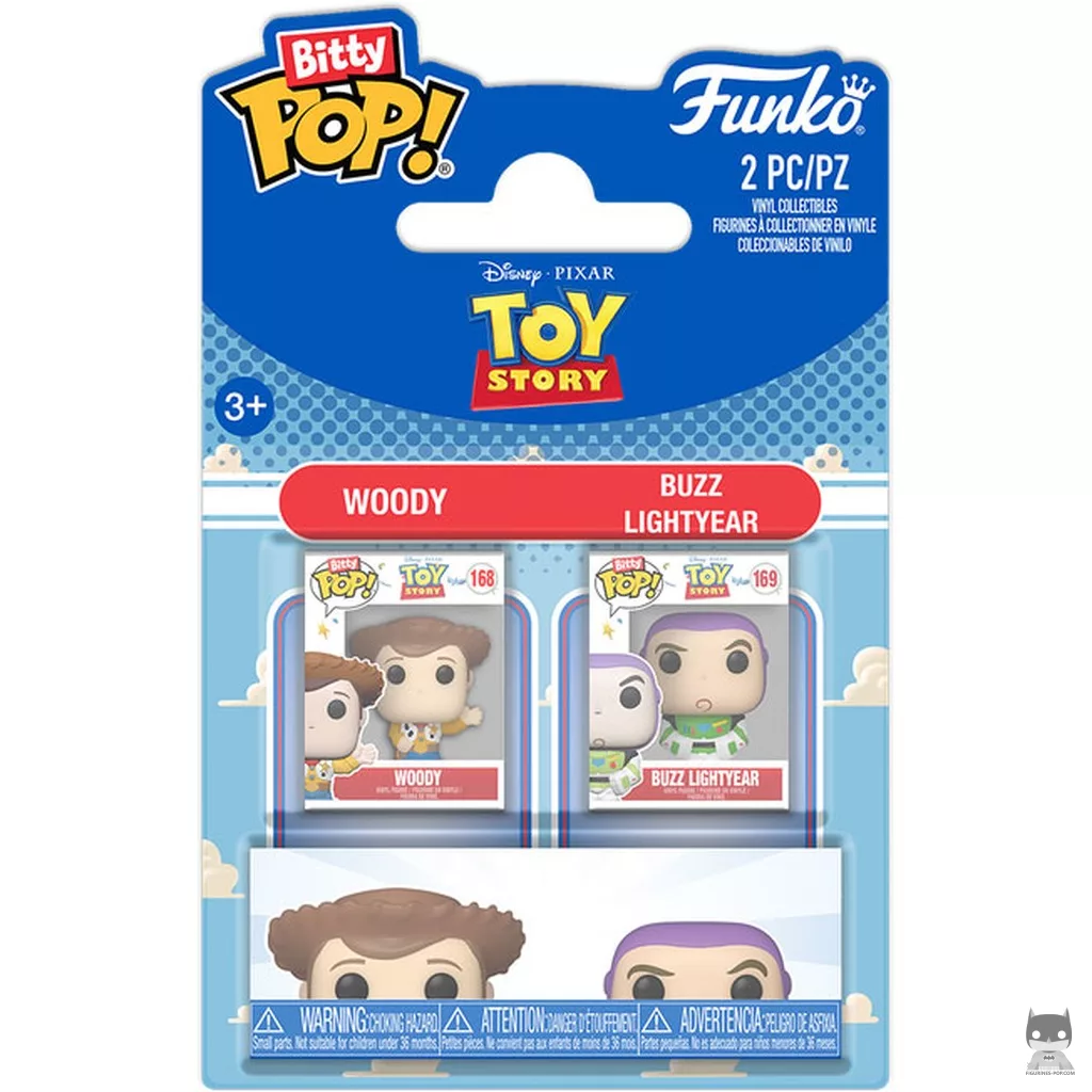 Woody & Buzz Lightyear Funko Pop! figure in its box