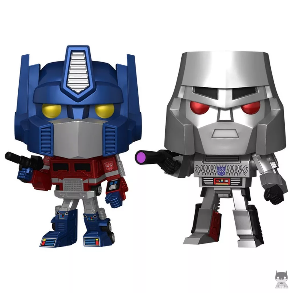 Optimus Prime & Megatron (Metallic) Funko Pop! figure (Transformers)