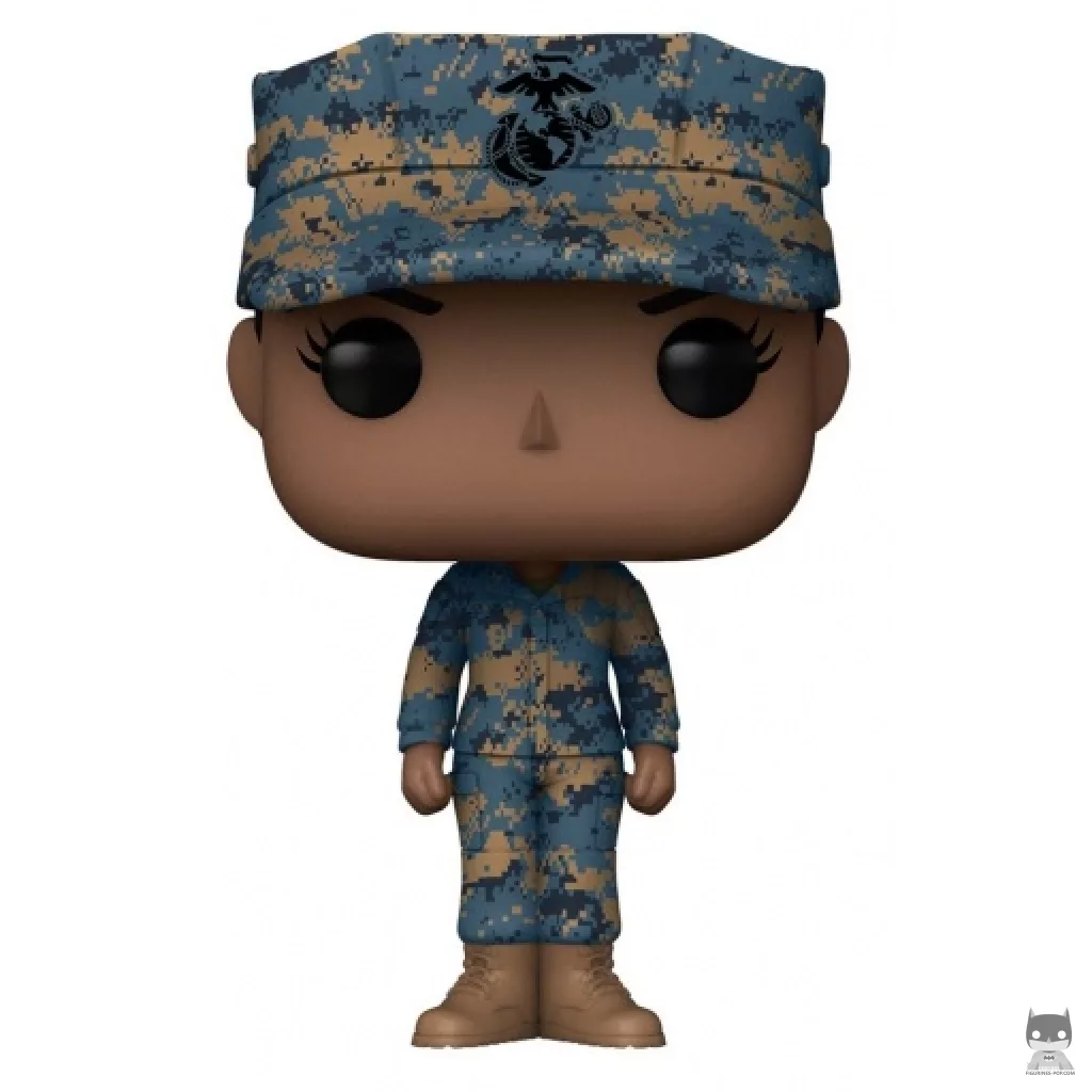 Marine Female (African American) Funko Pop! figure (U.S. Army)