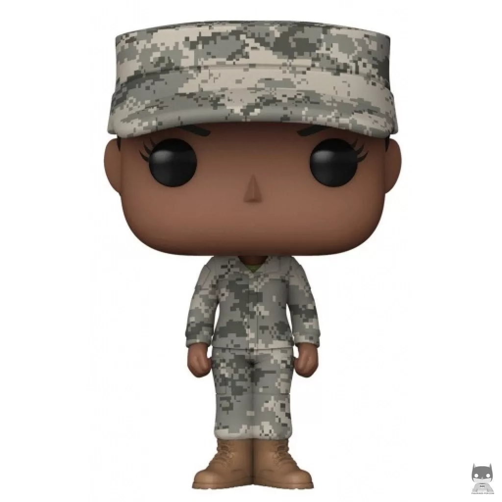 Soldier Female (African American) Funko Pop! figure (U.S. Army)