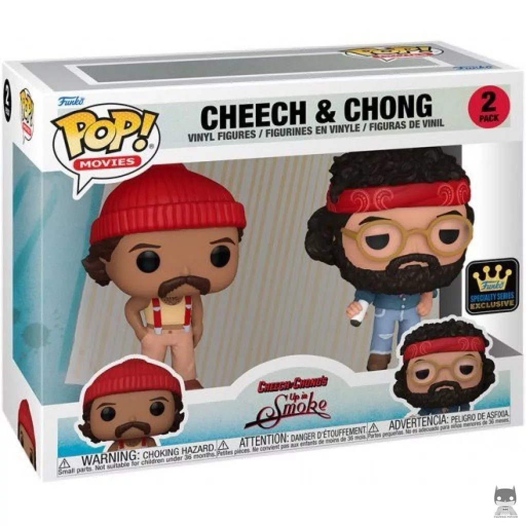 Cheech & Chong Funko Pop! figure in its box