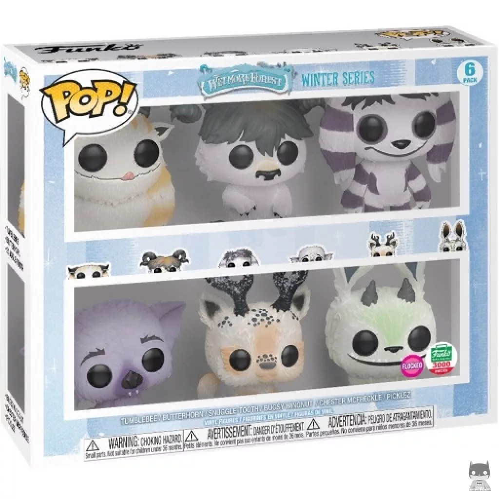Monsters Winter Series (Flocked) Funko Pop! figure in its box