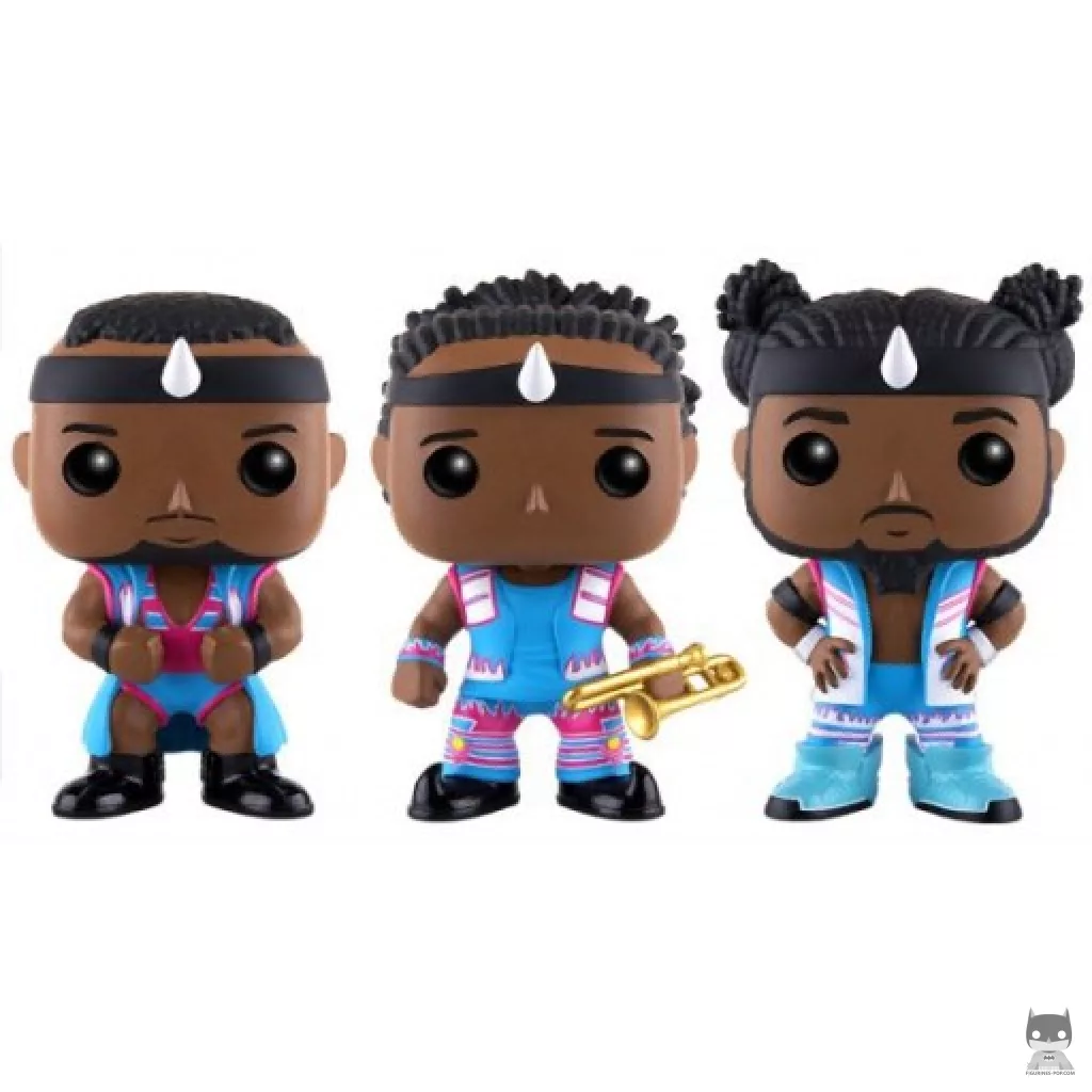 Big E, Xavier Woods & Kofi Kingston Funko Pop! figure (WWE)
