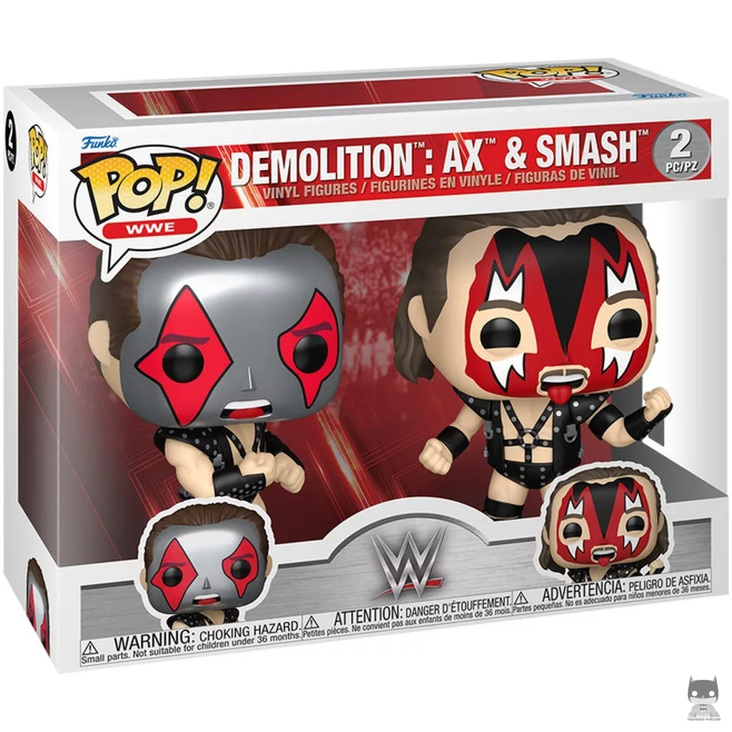 Demolition: Ax & Smash Funko Pop! figure in its box