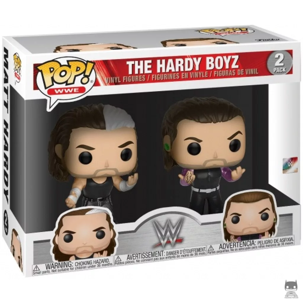 The Hardy Boyz Funko Pop! figure in its box