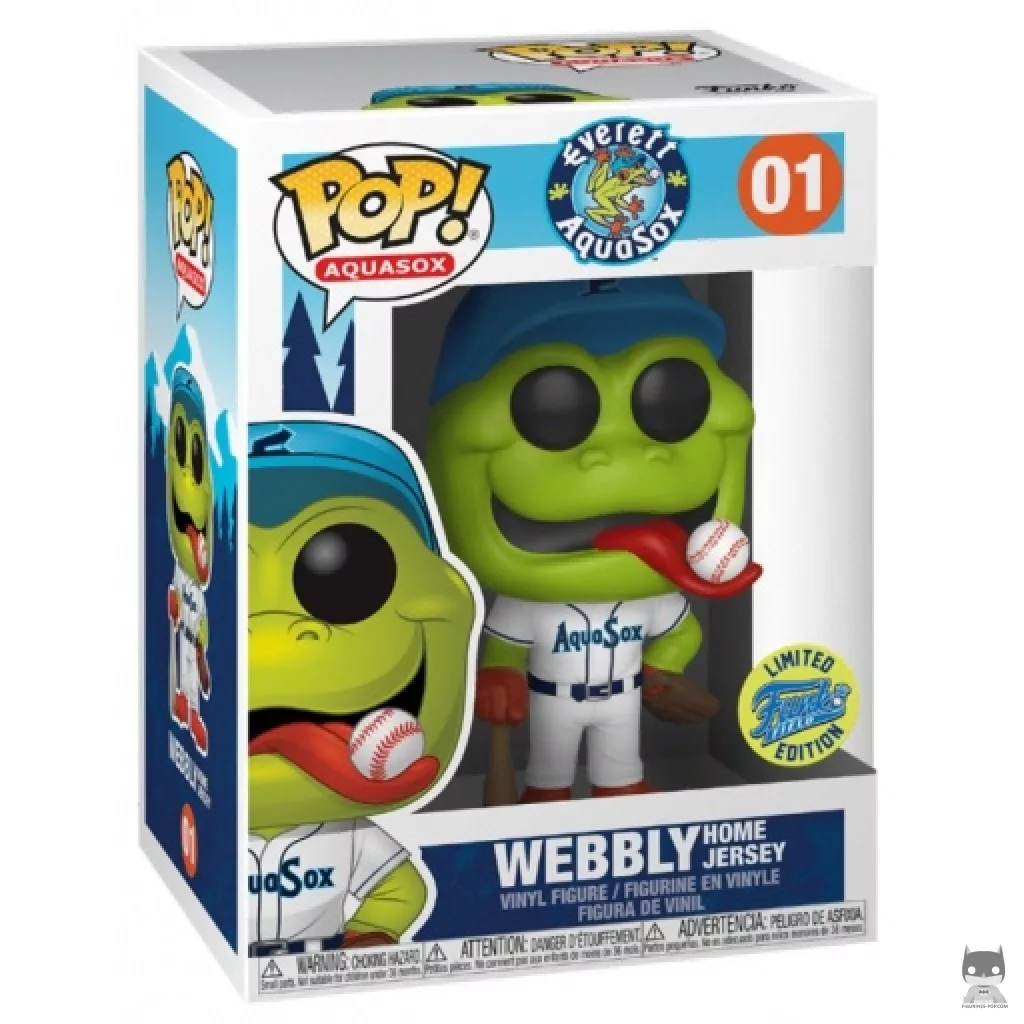 Webbly Home Jersey Funko Pop! figure in its box