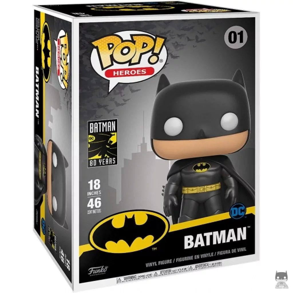 Batman (Supersized 18'') Funko Pop! figure in its box