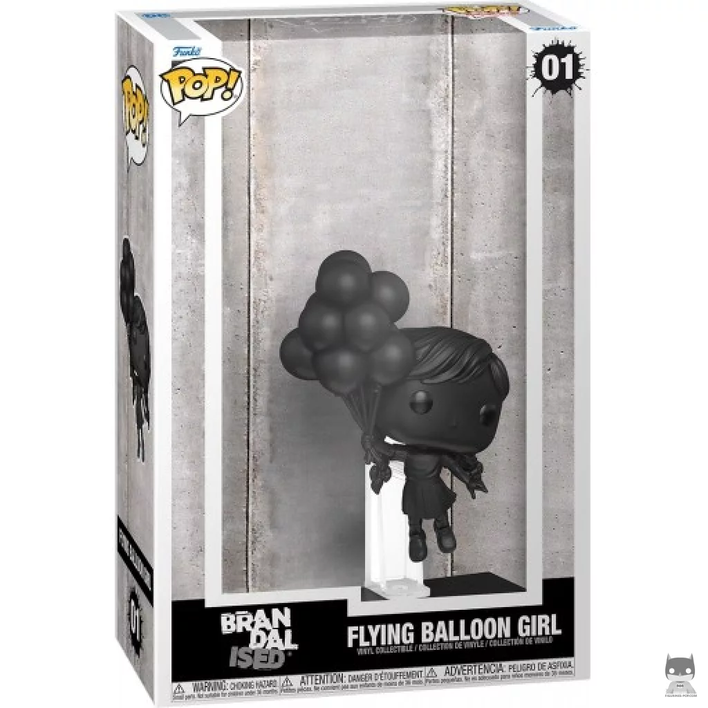 Flying Balloon Girl Funko Pop! figure in its box