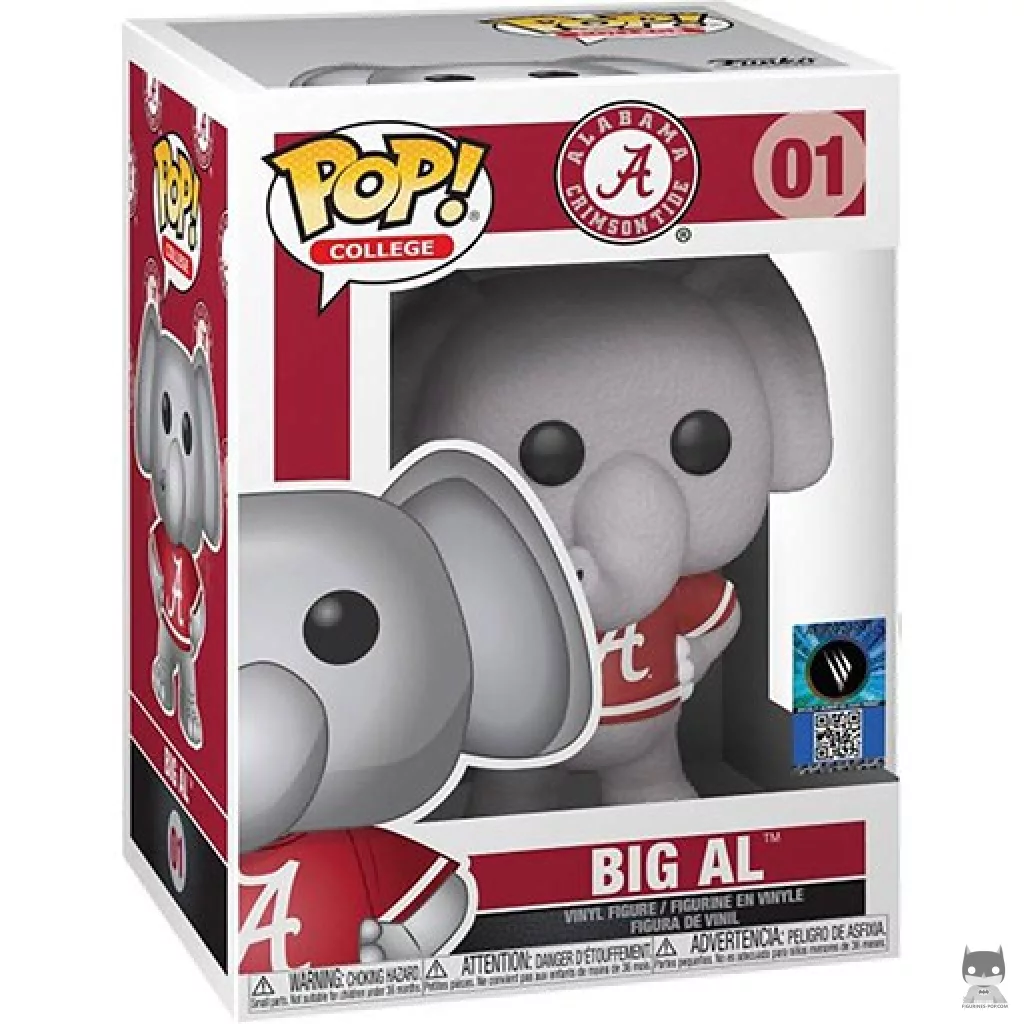 Big Al (Alabama) Funko Pop! figure in its box