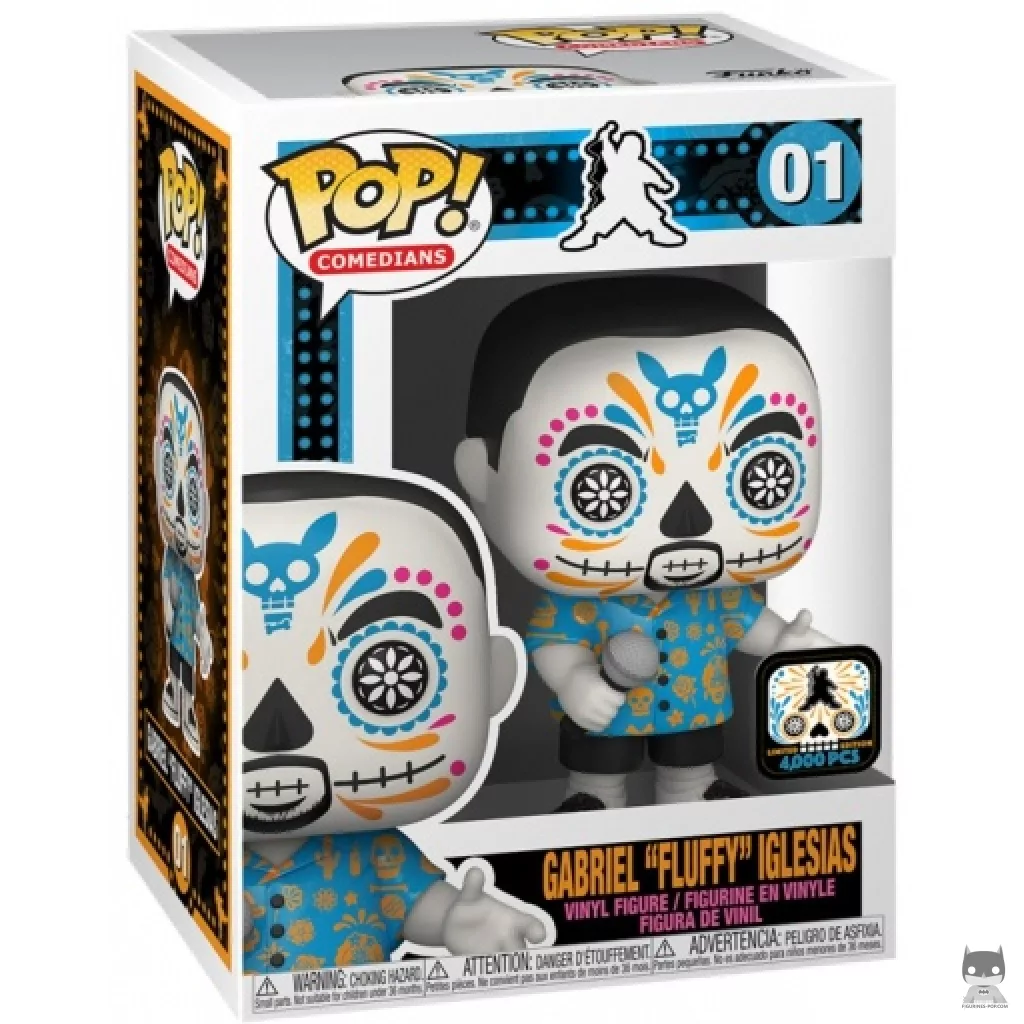 Gabriel "Fluffy" Iglesias Funko Pop! figure in its box