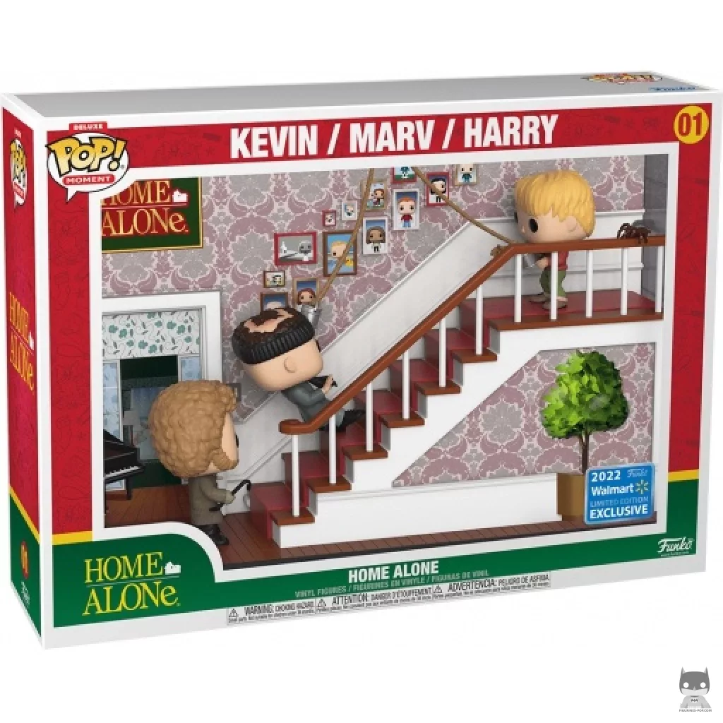 Kevin, Marv & Harry Funko Pop! figure in its box