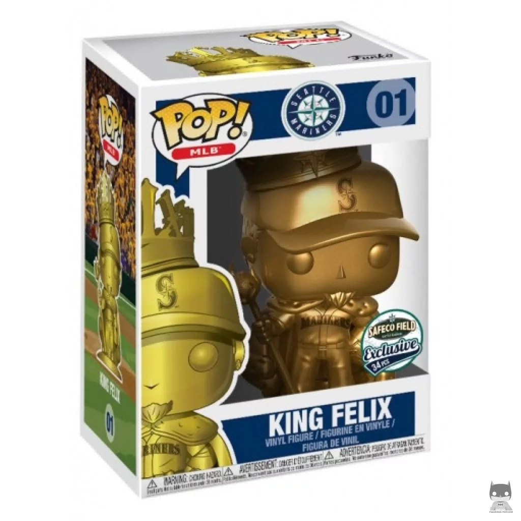 King Felix (Gold) Funko Pop! figure in its box