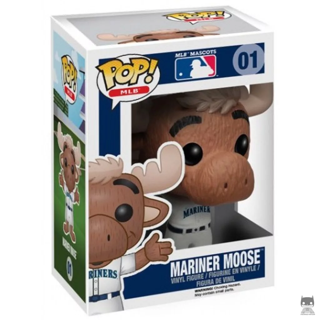 Mariner Moose Funko Pop! figure in its box