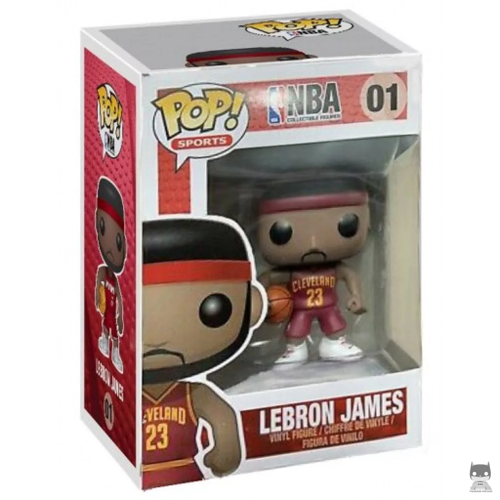 Lebron James (Cavaliers) Funko Pop! figure in its box