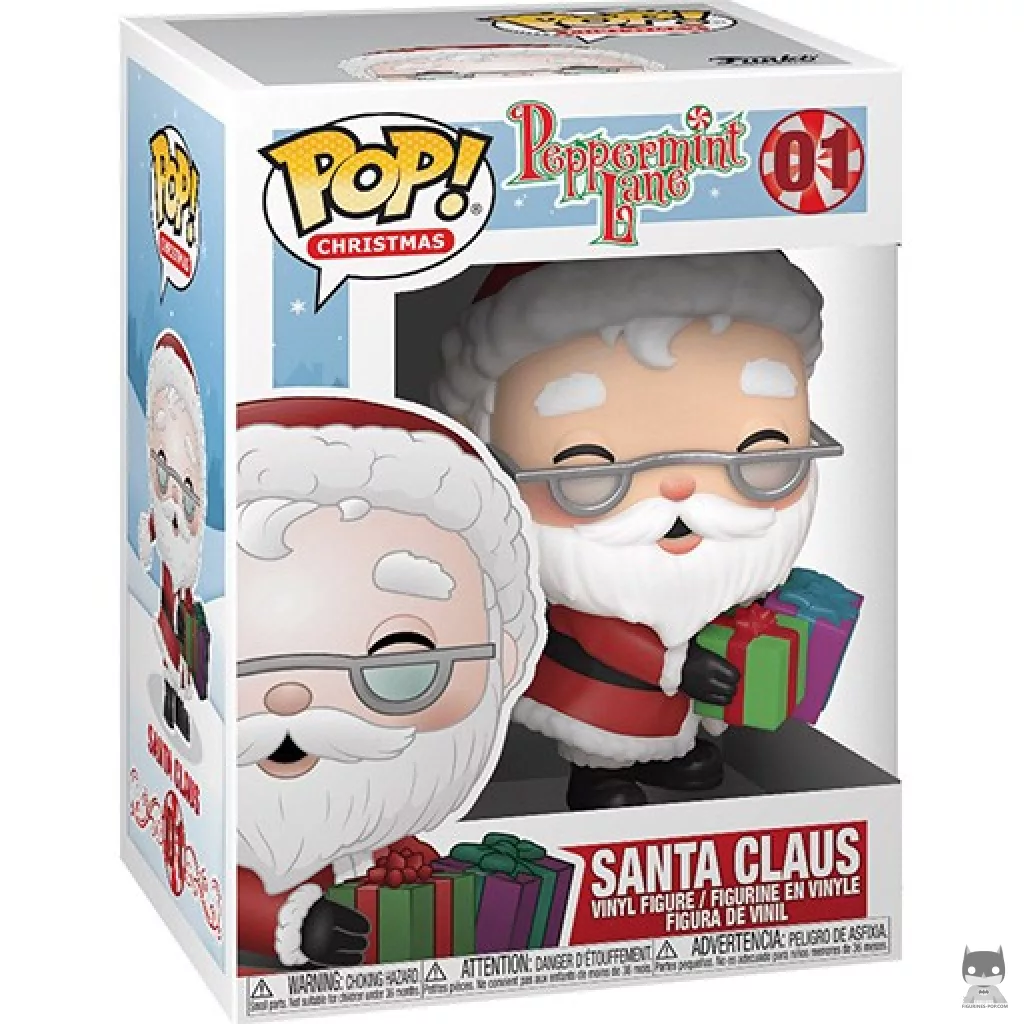 Santa Claus Funko Pop! figure in its box