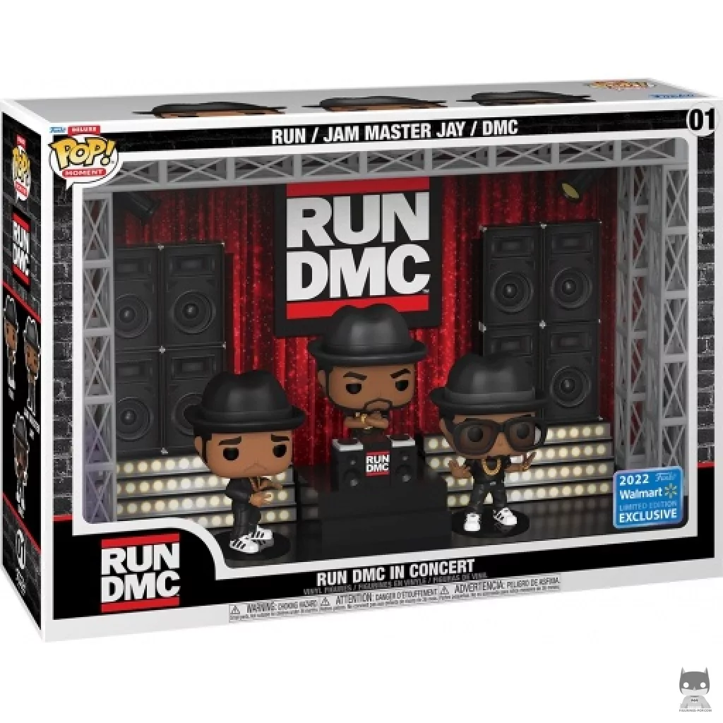 Run DMC in Concert Funko Pop! figure in its box