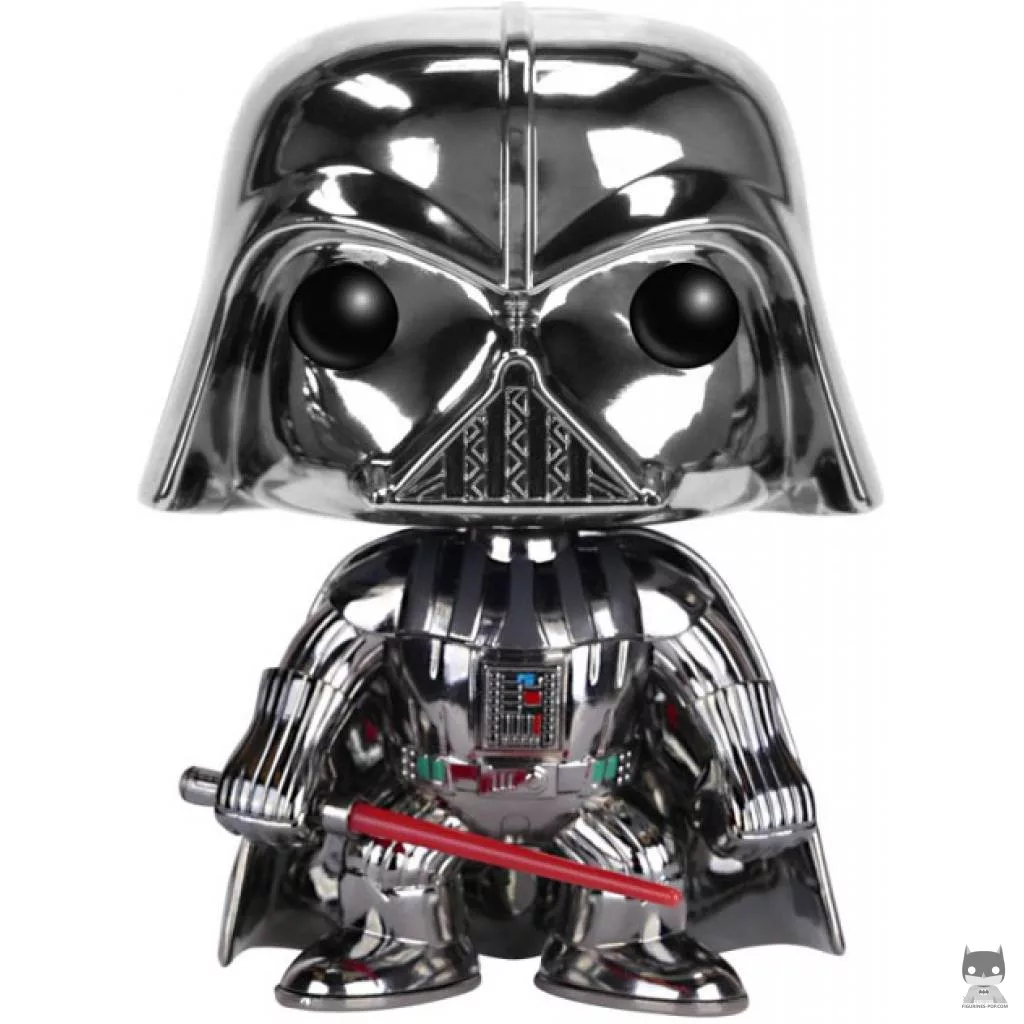 Darth Vader (Chrome) Funko Pop! figure (Star Wars: Episode I, The Phantom Menace)