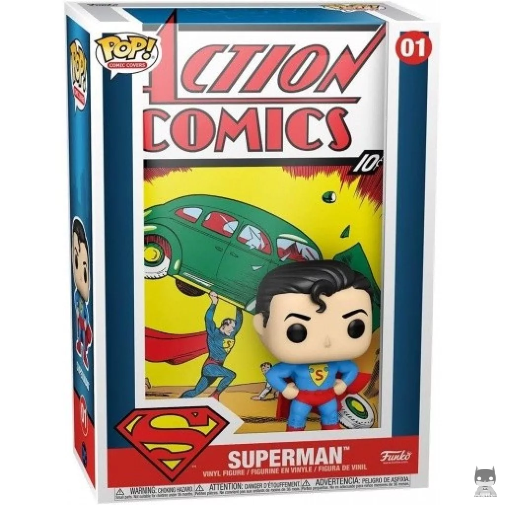 Superman Funko Pop! figure in its box