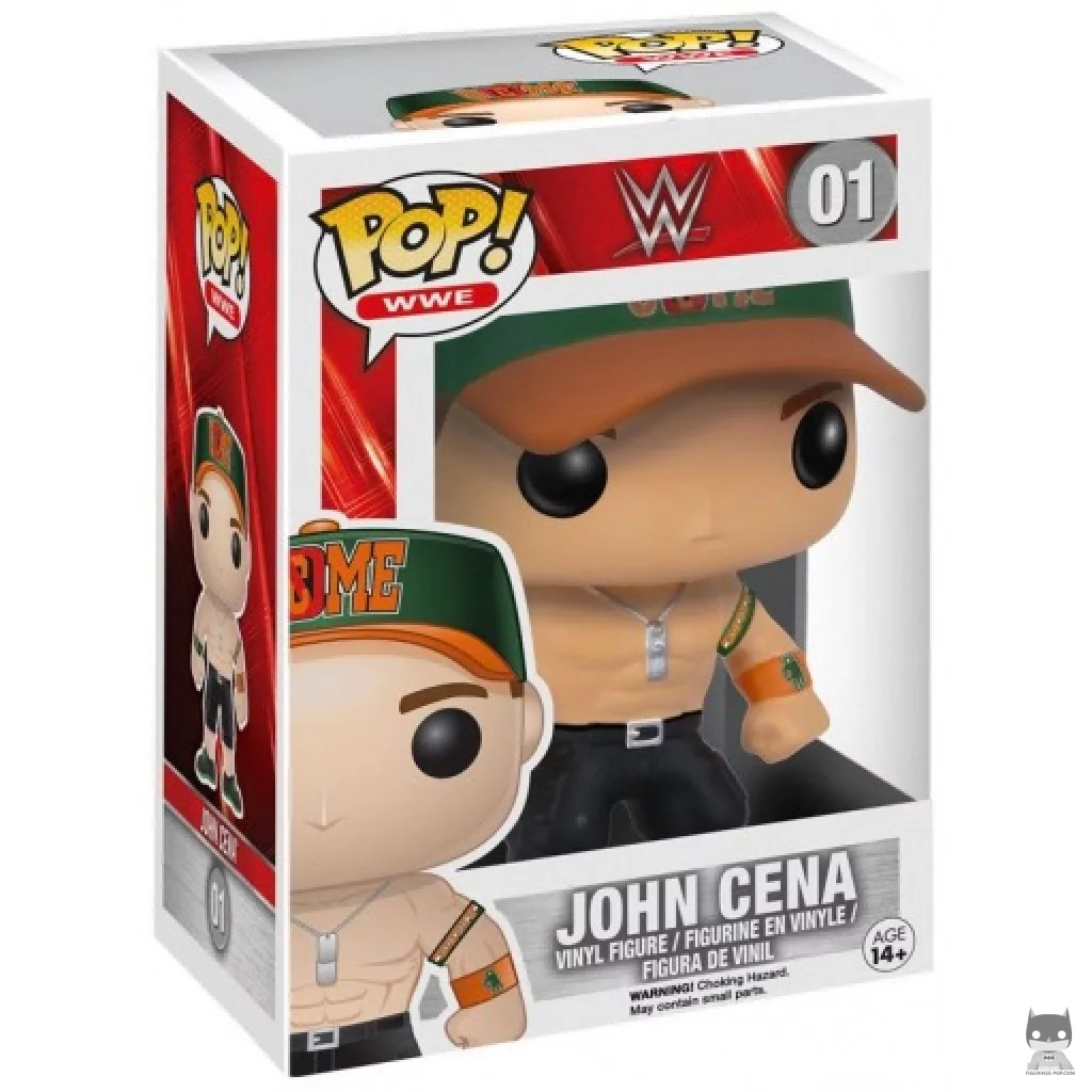 John Cena Funko Pop! figure in its box