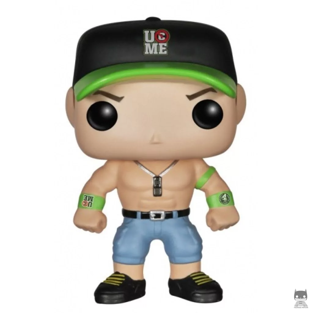 John Cena (with green hat) Funko Pop! figure (WWE)
