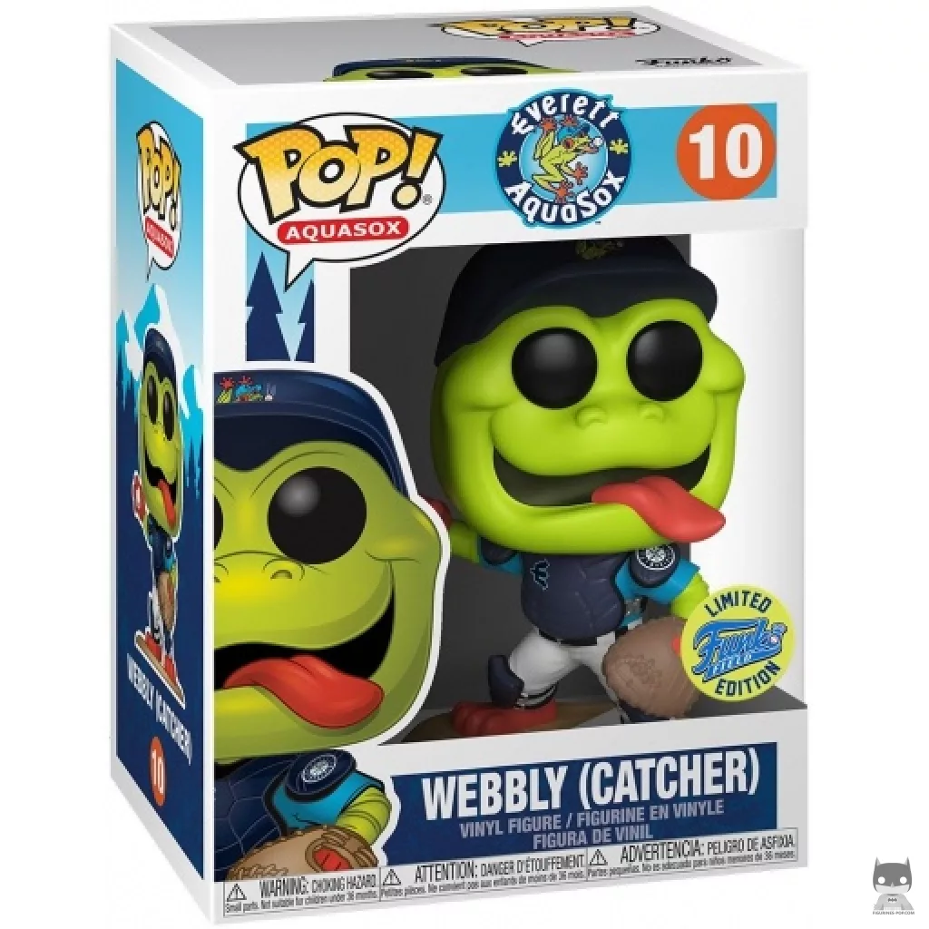 Webbly Catcher Funko Pop! figure in its box