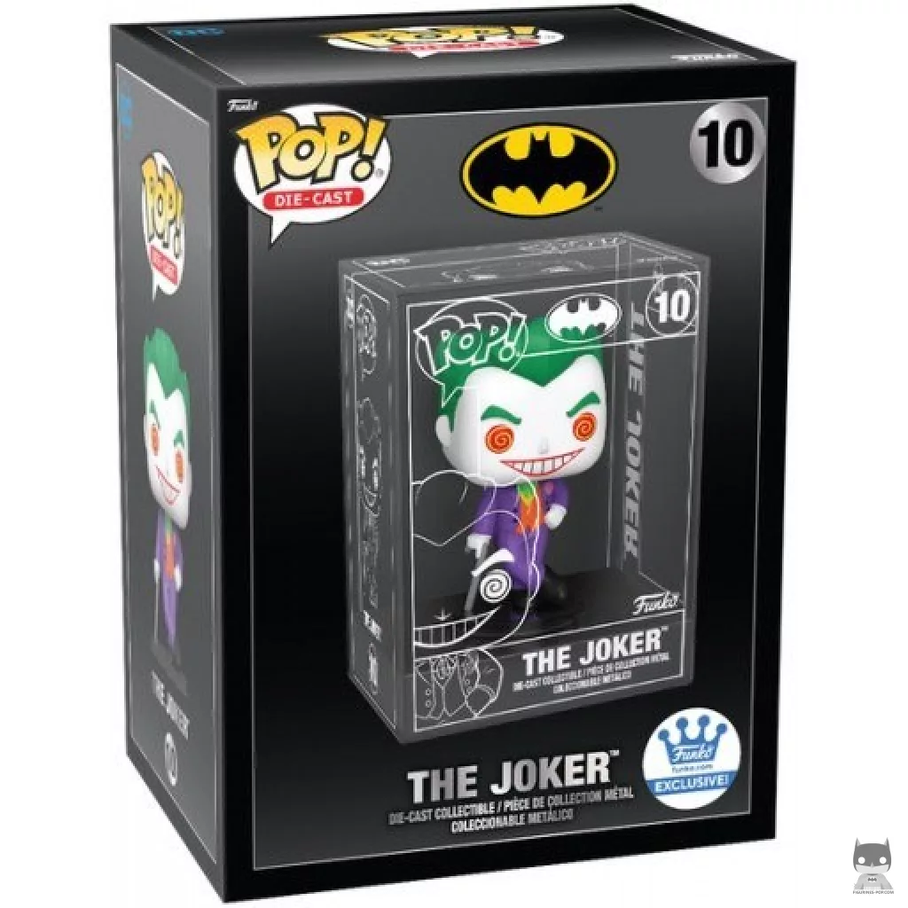 The Joker Funko Pop! figure in its box