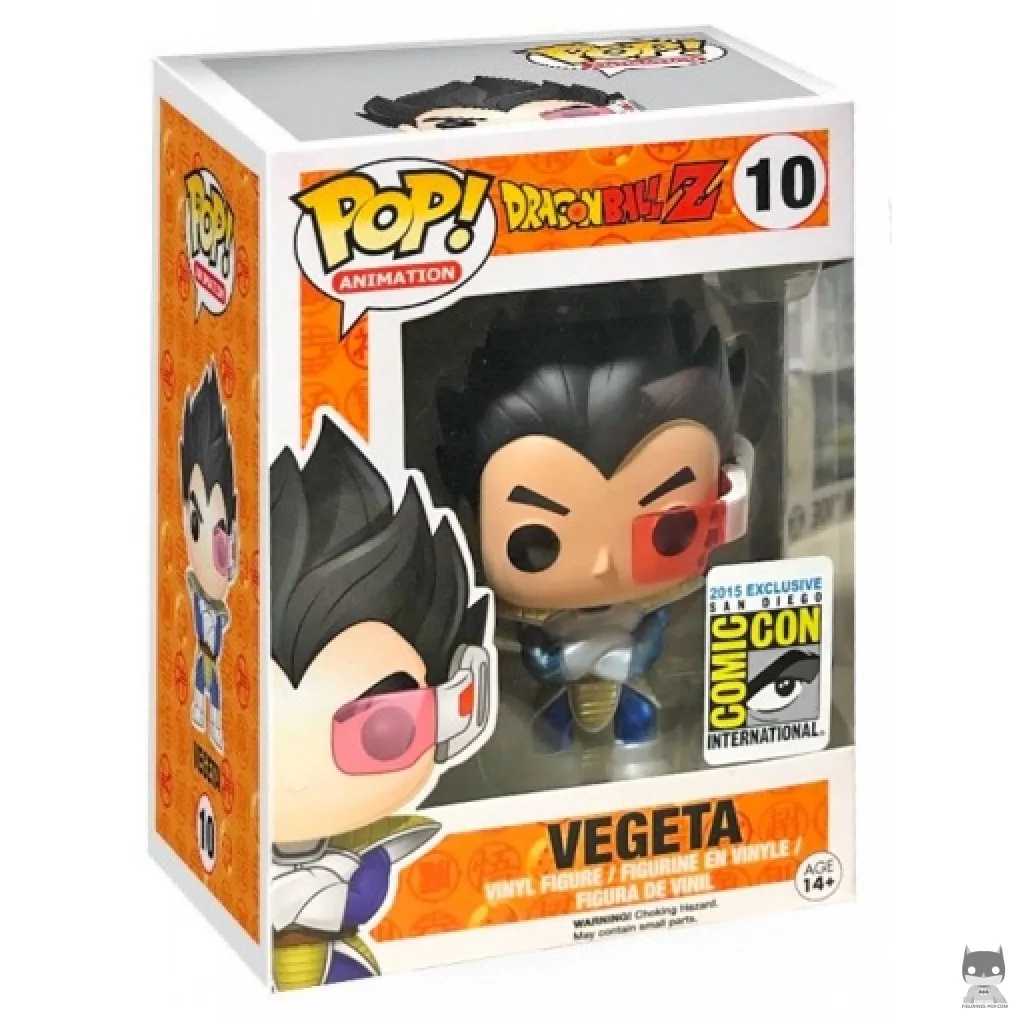 Vegeta (Metallic) Funko Pop! figure in its box