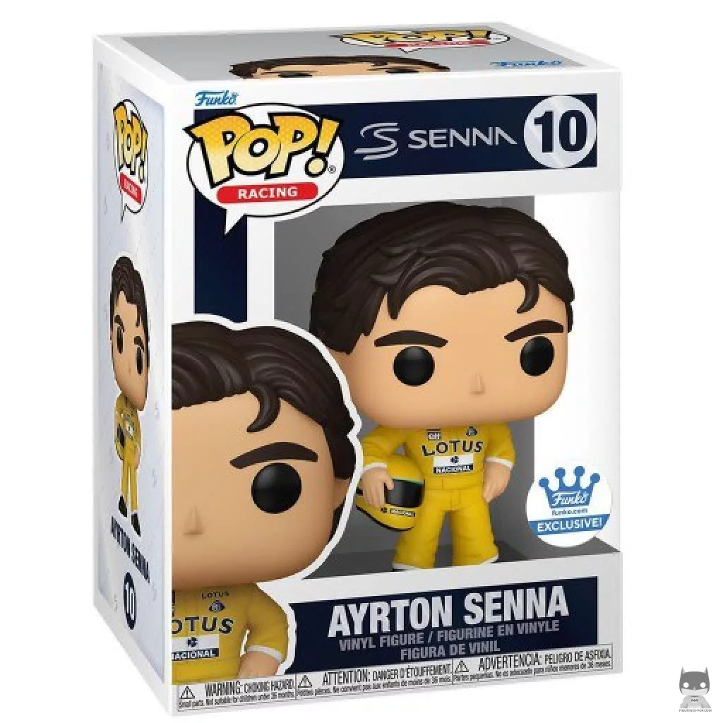 Ayrton Senna (Lotus Racing Suit) Funko Pop! figure in its box