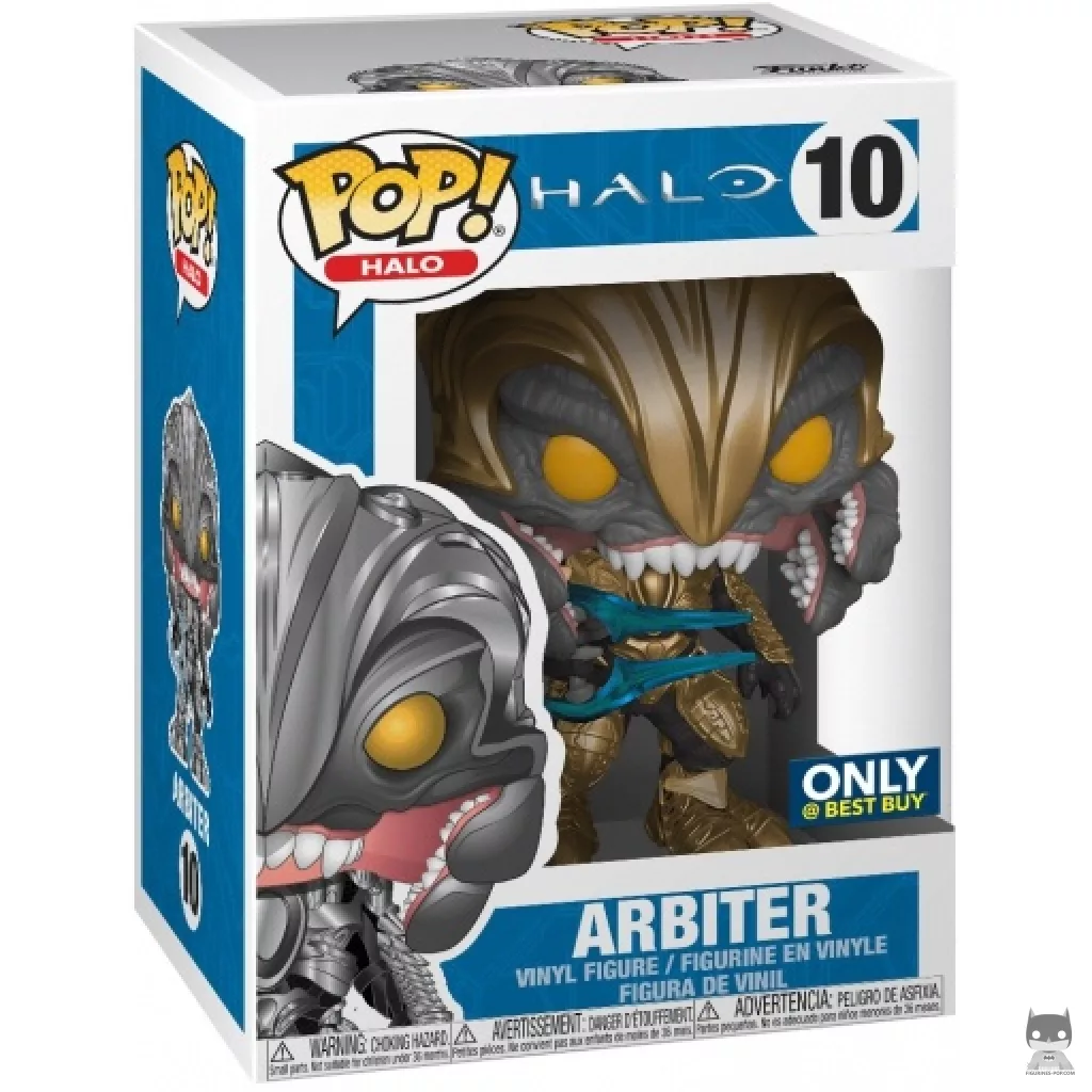 Arbiter Funko Pop! figure in its box