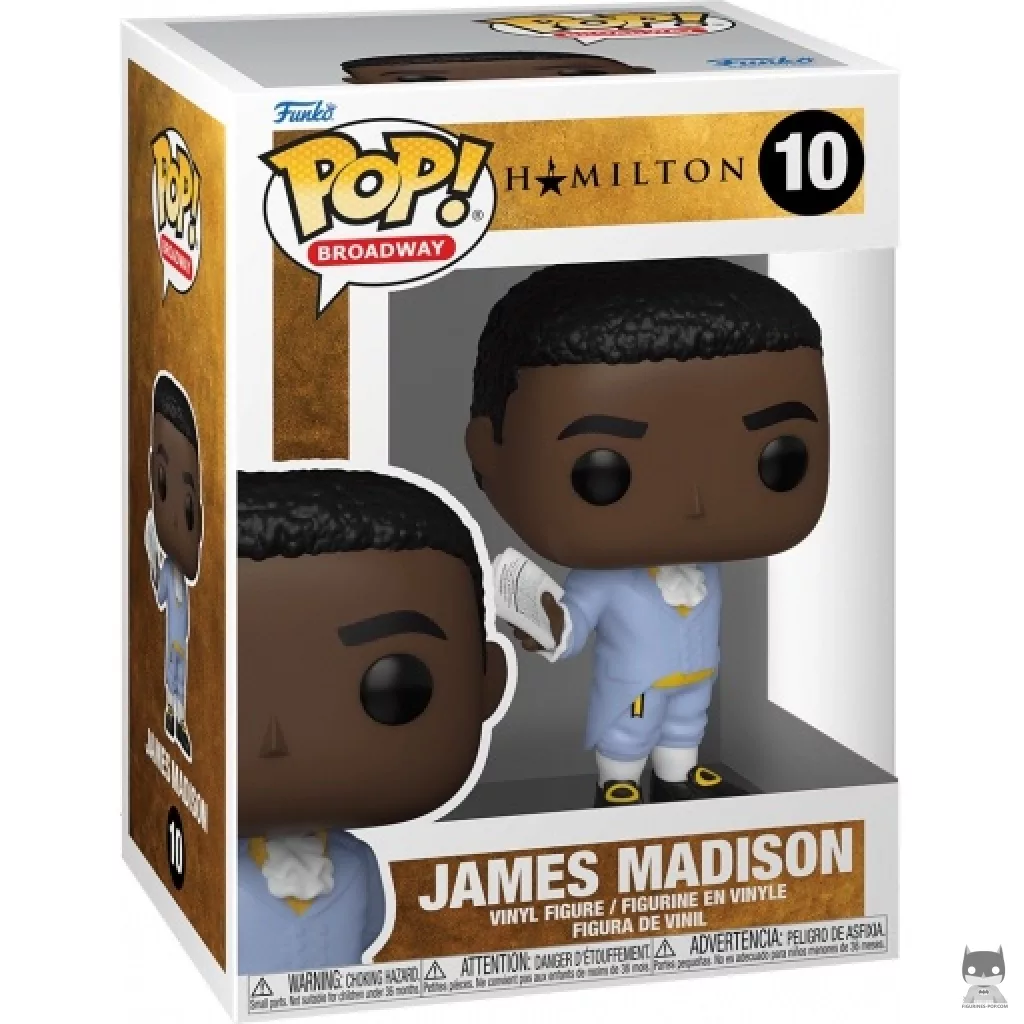 James Madison Funko Pop! figure in its box
