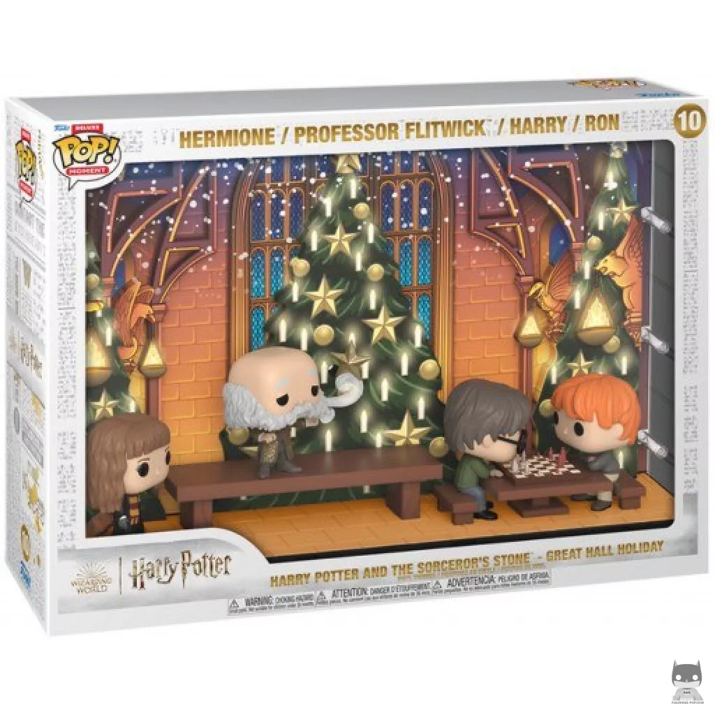 Harry Potter and the Sorcerer's Stone - Great Hall Holiday Funko Pop! figure in its box