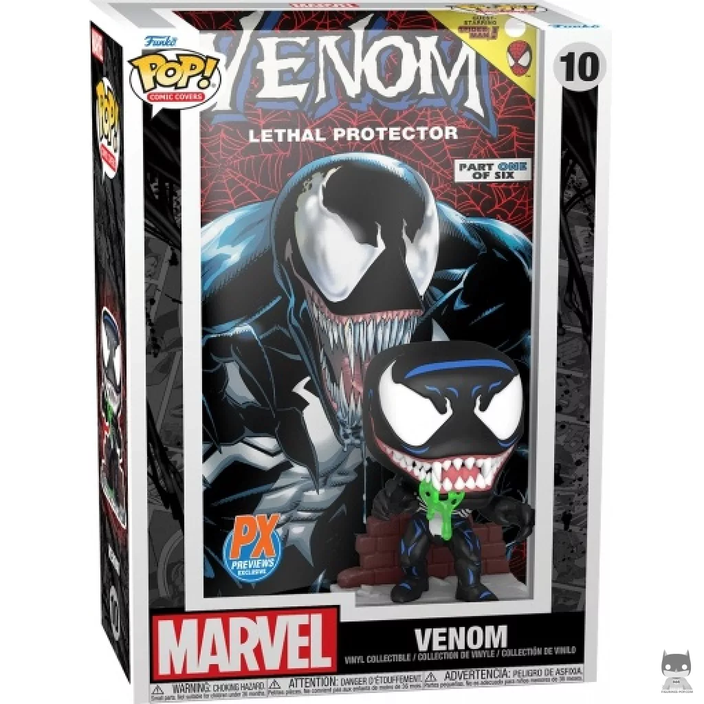 Venom Funko Pop! figure in its box