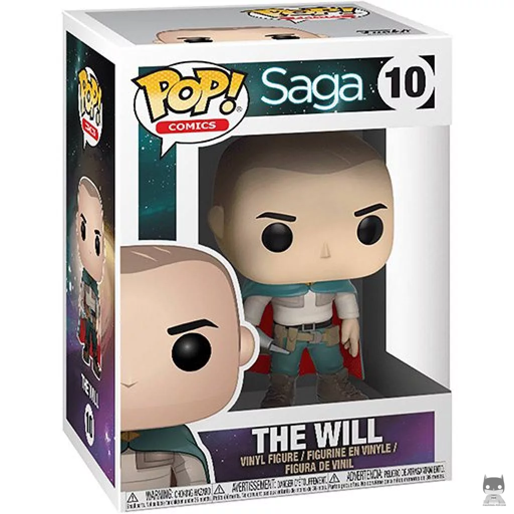 The Will with lance Funko Pop! figure in its box
